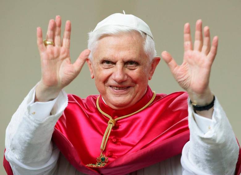 Joseph Ratzinger, Benedicto XVI, fue papa entre 2005 y 2013. Su pontificado duró ocho años. FOTO: GETTY