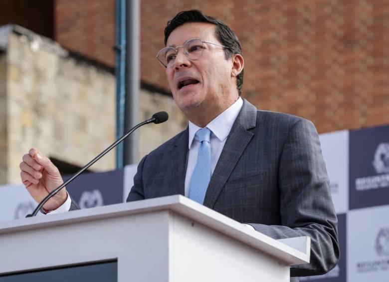 El registrador nacional, Hernán Penagos Giraldo, habló sobre el escrutinio en la segunda vuelta presidencial. FOTO: Colprensa 