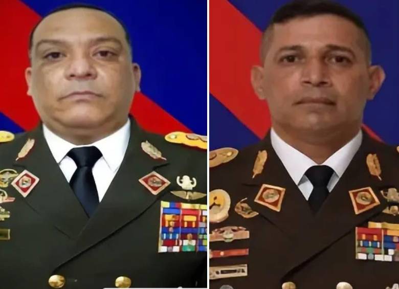 Los nuevos integrantes en el alto mando militar de Venezuela. FOTOS: Tomadas de X @delcyrodriguezv