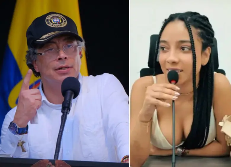 ¿El presidente Gustavo Petro tiene una relación sentimental con Juliana Guerrero? FOTO: Colprensa - tomada de redes sociales 