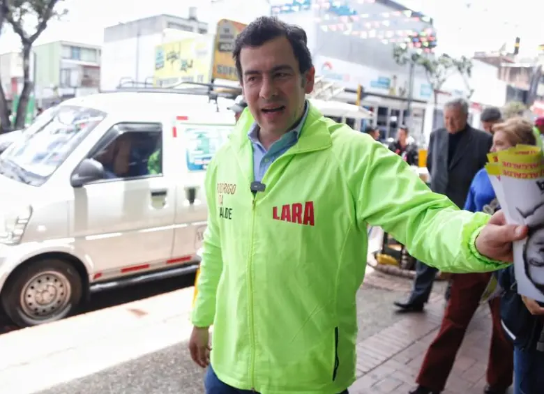 Rodrigo Lara Restrepo, hijo del exministro de Justicia, Rodrigo Lara Bonilla. FOTO: COLPRENSA