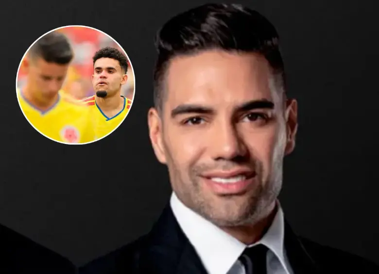 Falcao García habló sobre la eliminación de Colombia en el Mundial 2026. FOTOS: ESPN - AFP