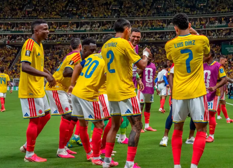 La Selección Colombia logró ganar los dos primeros partidos que jugó en el Mundial. Ambos fueron en territorio mexicano. Foto: Juan Antonio Sánchez