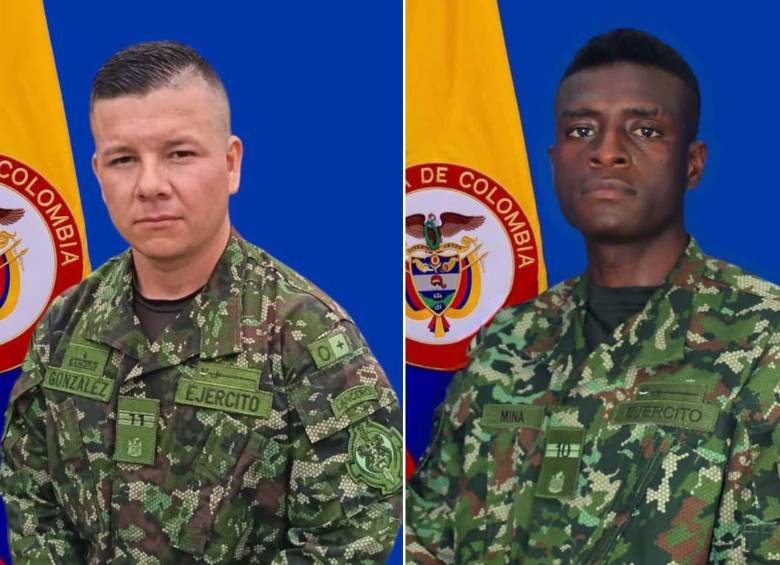 Resecuestraron a dos soldados en La Macarena, Meta. FOTOS: Ejército Nacional 