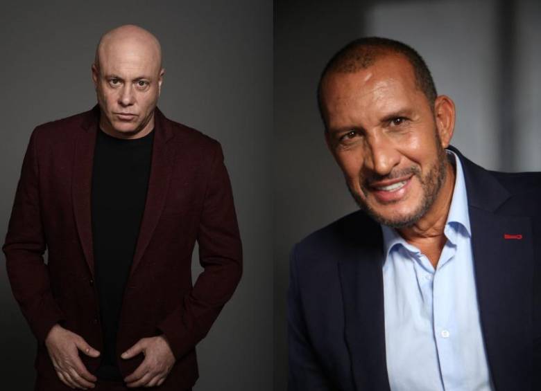 Jorge Rausch y Fernando “El Flaco” Solórzano son los presentadores del pódcast Los Andropáusicos. FOTO: Cortesía.