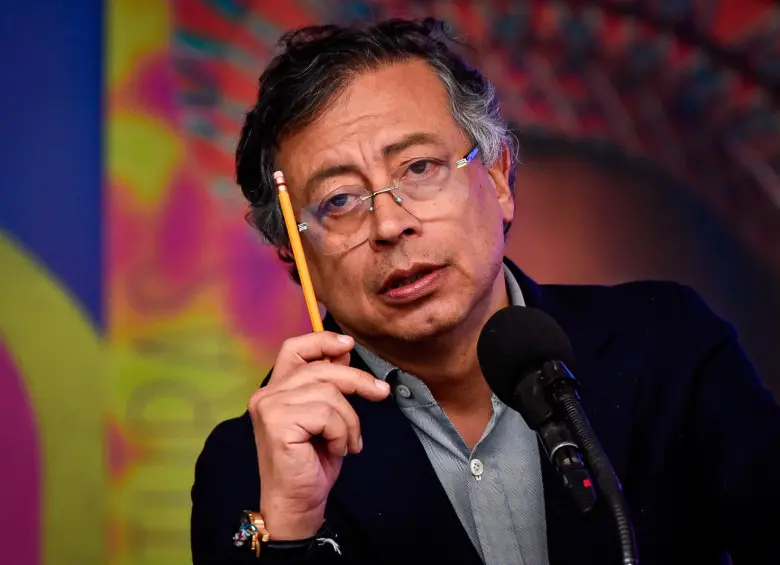 A última hora, el presidente de Colombia, Gustavo Petro, decidió no asistir al Foro de Davos 2026. FOTO COLPRENSA