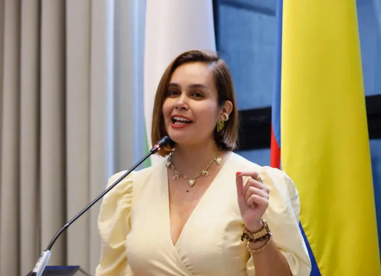 Paola Andrea Ortega, nueva contralora de Medellín. FOTO: Concejo de Medellín