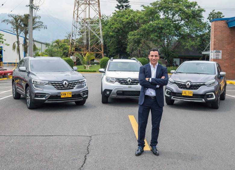Ariel Montenegro, presidente de Renault-Sofasa, habló acerca del plan de aceleración de exportaciones, especialmente a México, para mitigar la caída de la demanda en Colombia. FOTO Cortesía Renault