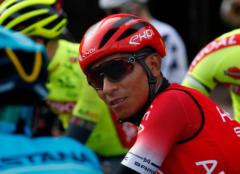 Nairo Quintana tiene como principal objetivo en 2022 el Tour de Francia. FOTO EFE