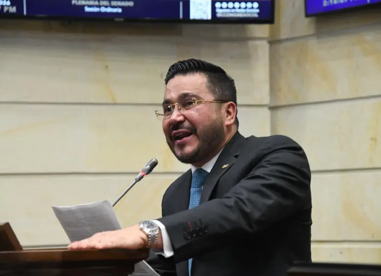 Jorge Eliecer Laverde estuvo hace dos semanas ante el Congreso en medio de las comparecencias públicas de los candidatos a contralor. FOTO: Senado