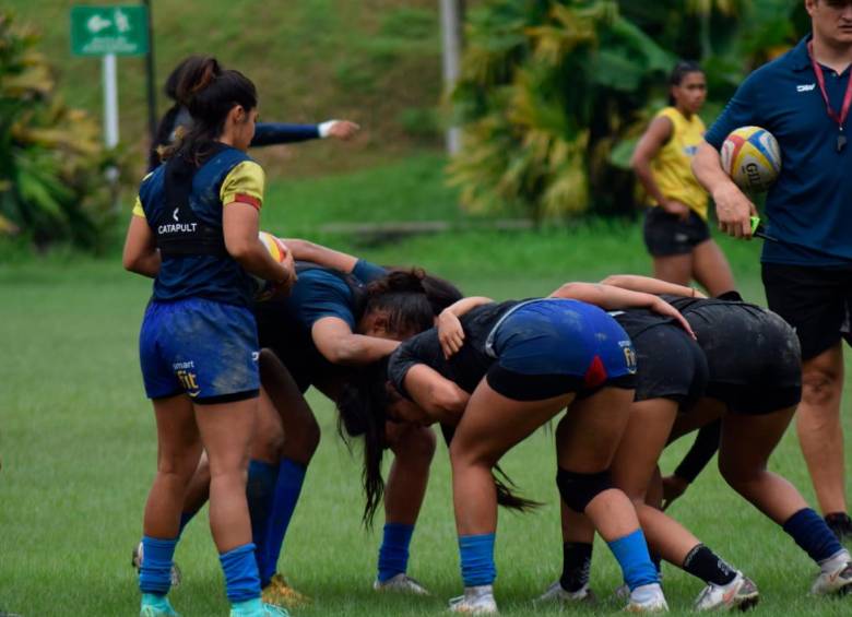 El equipo colombiano buscará su segundo título sudamericano en rugby sevens. FOTO: FECORUGBY