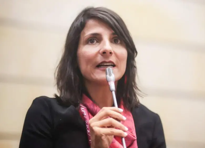 Irene Vélez, ministra de Ambiente encargada. FOTO: Colprensa.