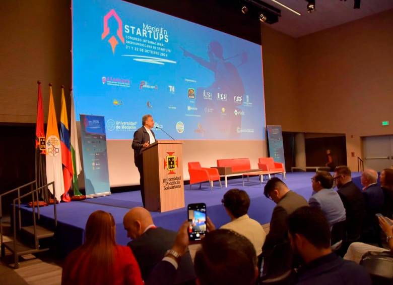 El Congreso Internacional Iberoamericano de Startups se celebrará cada año en Medellín. FOTO CORTESÍA. 