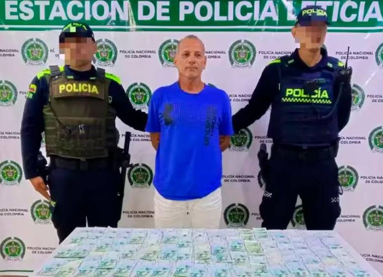 El aspirante deberá responder ante la Fiscalía General de la Nación por el presunto delito de cohecho mientras se investiga el origen del dinero. FOTO: POLICÍA NACIONAL