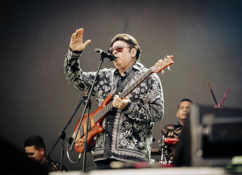 Así es la nueva imagen de Fruko, con la que se presentó en Estéreo Picnic. “Todo un rockstar”, como él mismo se define. FOTO Cortesía.