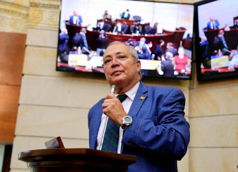 Iván Name hoy fue elegido como presidente del Senado. Foto Colprensa