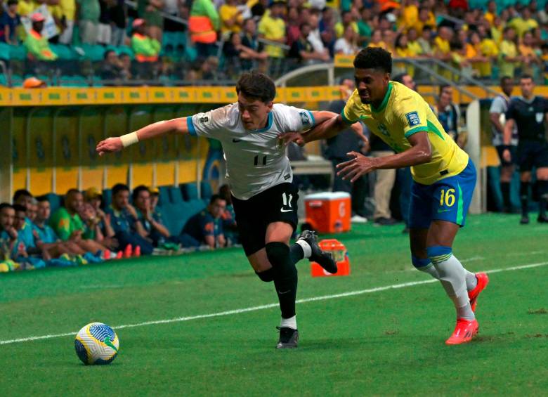 Uruguay y Brasil igualaron en el cierre de la fecha 12 de las Eliminatorias. FOTO CONMEBOL