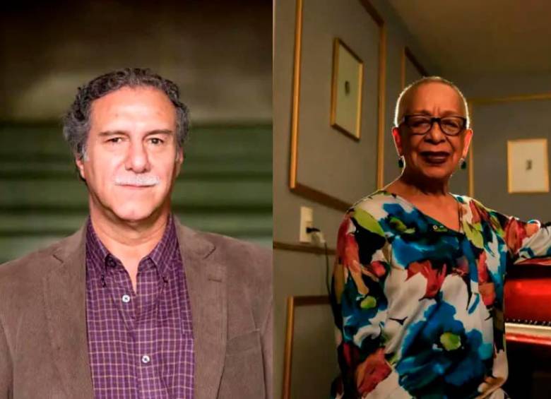 Víctor Gaviria y Teresita Gómez estarán en el homenaje de este viernes. FOTO: El Colombiano