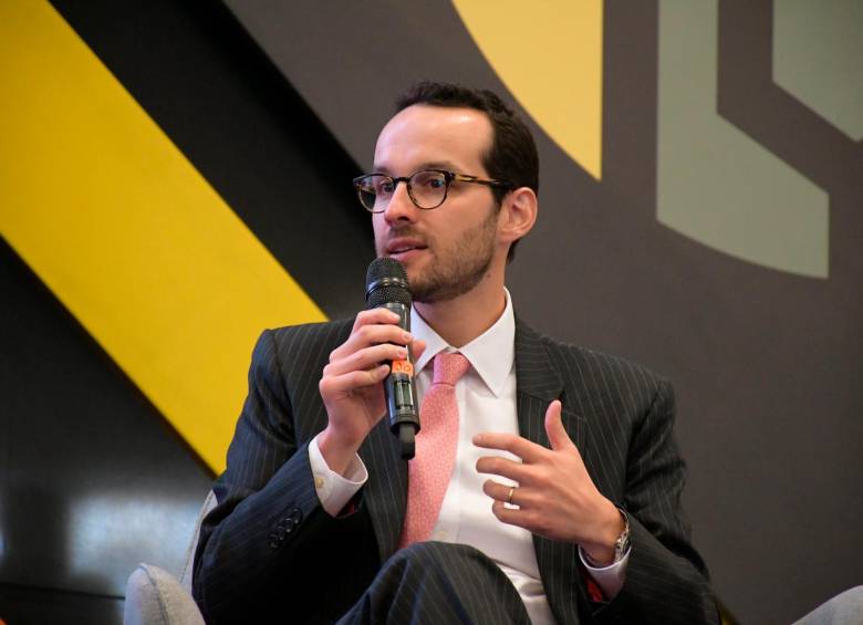 Camilo Fernández de Soto, presidente de Colombia Productiva, destacó que este año el programa Fábricas de Productividad totalizará más de 400 empresas acompañadas. FOTO cortesía