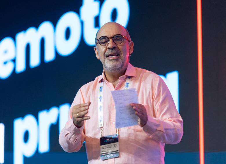 Camilo Sánchez, presidente de Andesco, pidió a los hogares colombianos reducir el consumo de energía ante el desfase entre oferta y demanda. FOTO CORTESÍA