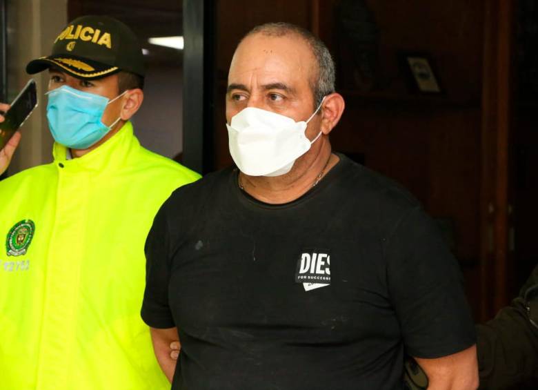 El sorpresivo operativo de extradición de “Otoniel” se adelantó este miércoles. FOTO COLPRENSA