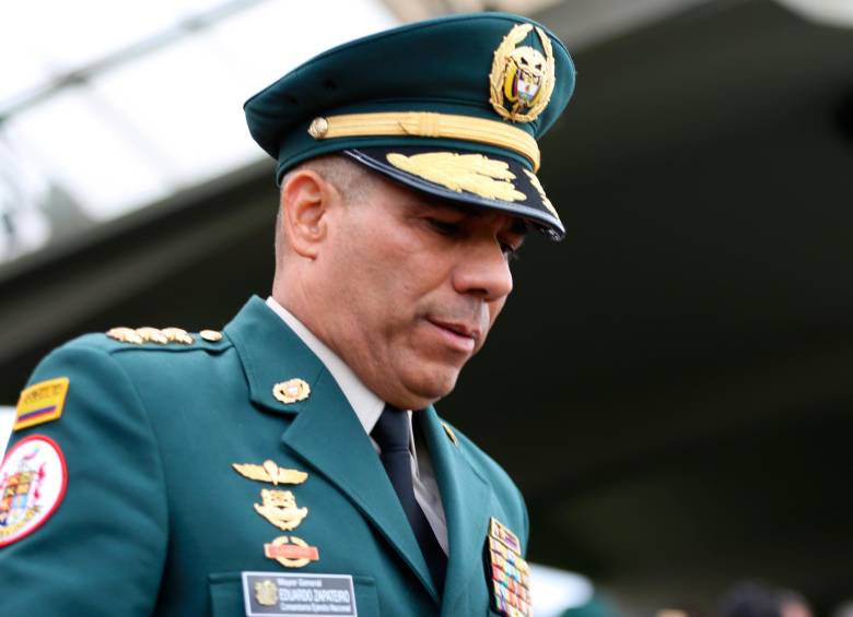 El general Zapateiro comandará el Ejército hasta el próximo 20 de julio. FOTO: COLPRENSA