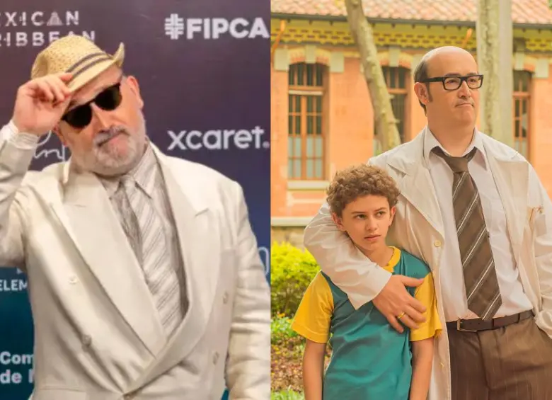 Javier Cámara protagonizó El olvido que seremos, película grabada en Medellín en 2019. FOTO: Cortesía.