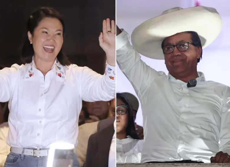 Roberto Sánchez se resiste a reconocer los resultados preliminares en la segunda vuelta presidencial en Perú. FOTOS: AFP - GETTY