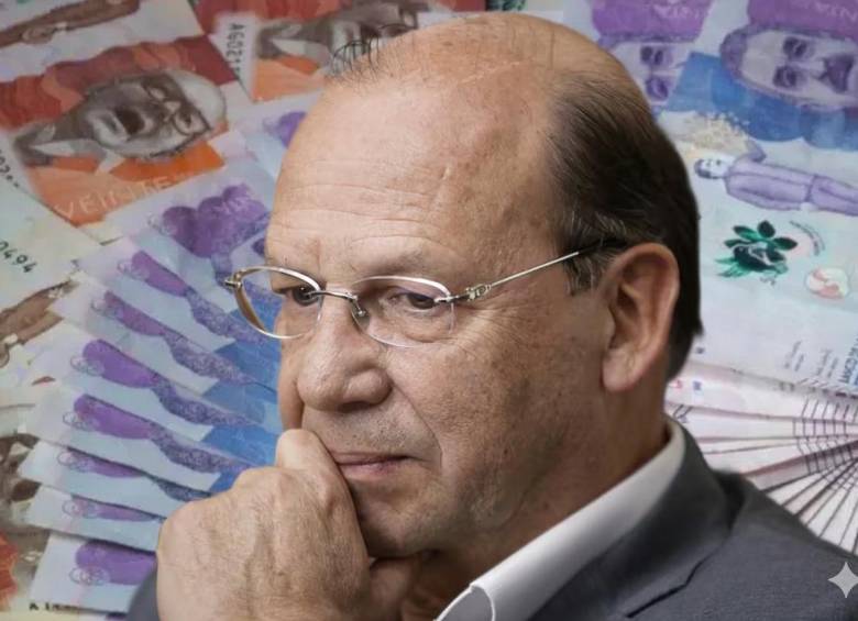 Germán Ávila, ministro de Hacienda. FOTO: Colprensa, editada con IA