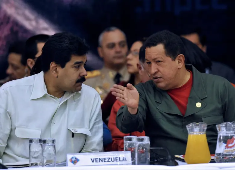 Nicolás Maduro se puso al frente de Venezuela tras la muerte de Hugo Chávez en 2013. Foto: Afp.