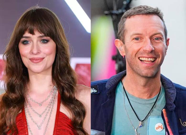 Dakota Johnson y Chris Martin comenzaron su relación en 2017. FOTO Tomada de redes sociales