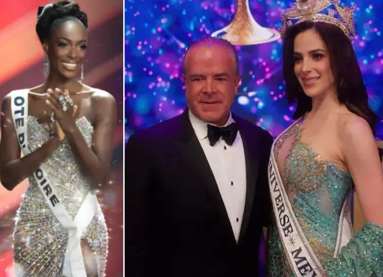 Raúl Rocha, presidente de Miss Universo, explicó por qué Olivia Yacé, de Costa de Marfil, perdió el certamen. FOTOS: Instagram