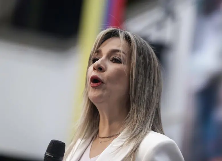 Vicky Dávila, precandidata presidencial. FOTO: COLPRENSA