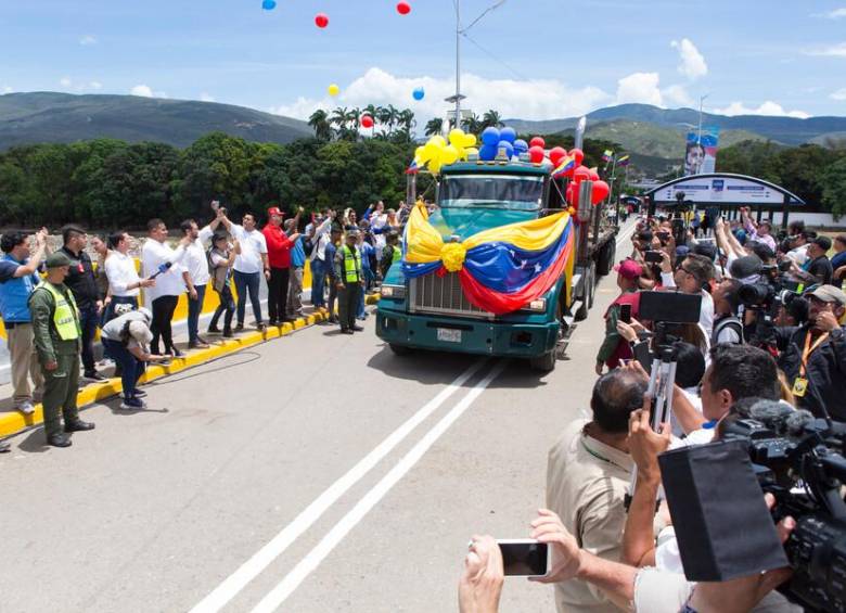 En septiembre del 2022, se dio la reapertura de las relaciones comerciales con Venezuela. FOTO: Colprensa.