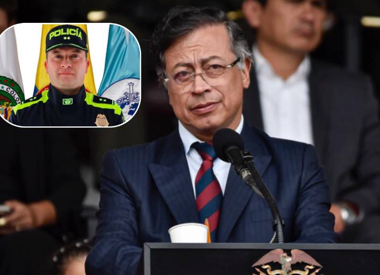 El presidente Gustavo Petro anunció cambios en la Policía Nacional. FOTO: Colprensa 