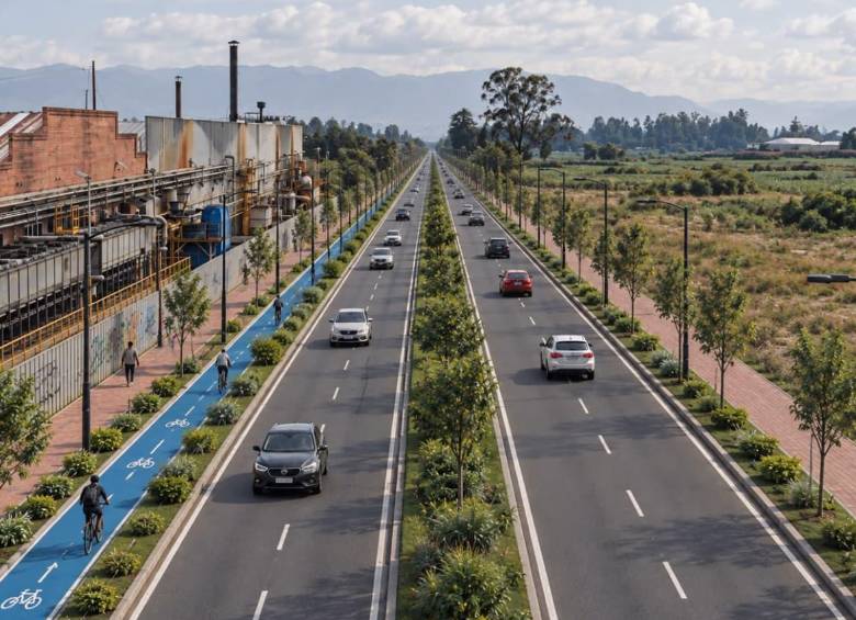 Funza tendría una nueva vía hacia Bogotá después de 70 años de depender de las calles 80 y 13. FOTO: Alcaldía de Funza