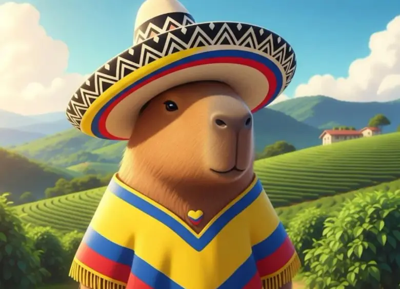 Google llamó “capibara” al chigüiro colombiano. Esto generó todo tipo de comentarios al respecto. FOTO: Tomada de X Google Colombia 