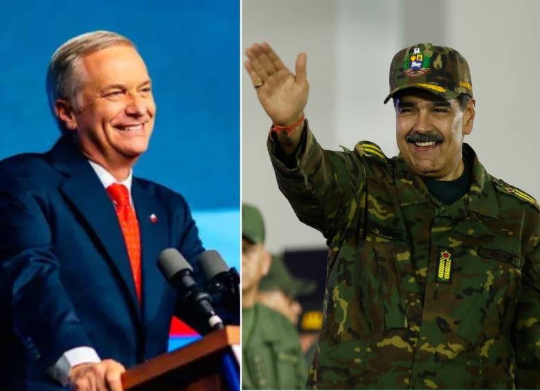 El presidente electo de Chile, José Antonio Kast, habló sobre la situación en Venezuela con Nicolás Maduro. FOTO: @joseantoniokast - Xinhua