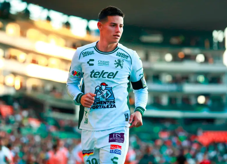 El último club de James fue el León de México. FOTO GETTY