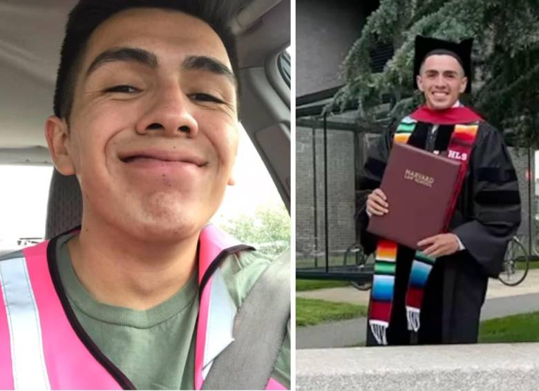 Un migrante indocumentado en Estados Unidos se graduó en la universidad más prestigiosa del mundo. FOTOS: Tomadas de redes sociales