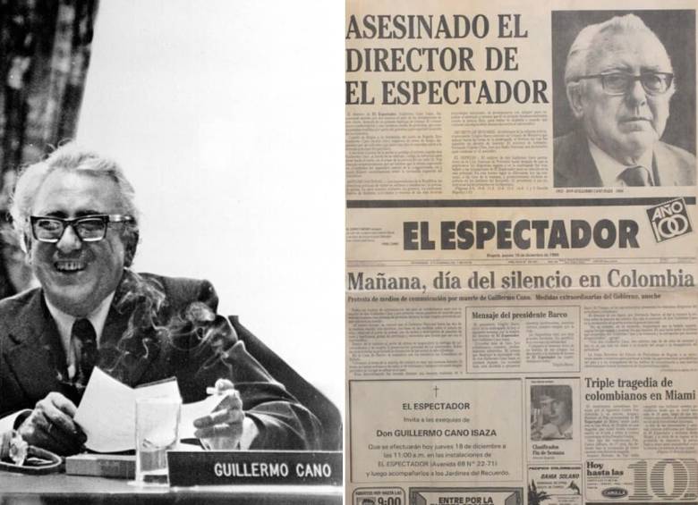 Familia del periodista Guillermo Cano deberá ser indemnizada por el Estado. FOTOS: Colprensa 