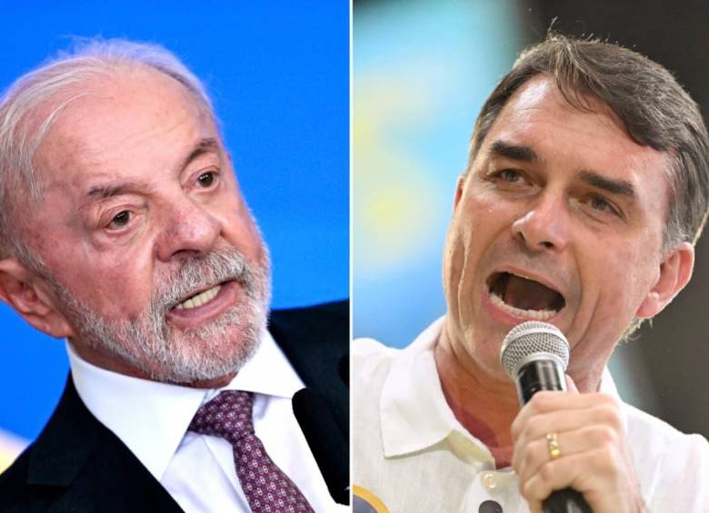 Brasil, en espera del desenlace de la disputa entre Lula y Flávio Bolsonaro. FOTO: AFP 