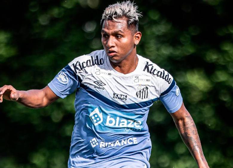 Alfredo Morelos será anunciado como nuevo jugador de Atlético Nacional. FOTO Santos