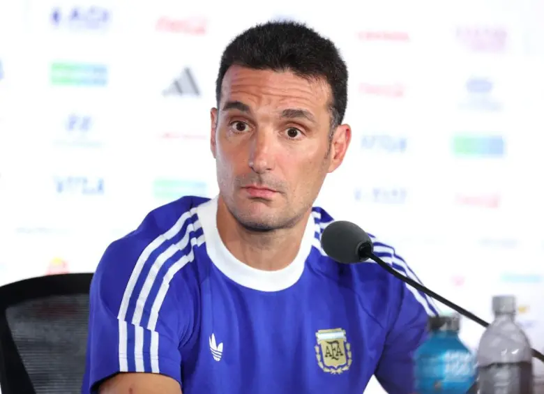 Lionel Scaloni habló de la Guerra de las Malvinas y la final entre Argentina e Inglaterra. FOTO: AFP
