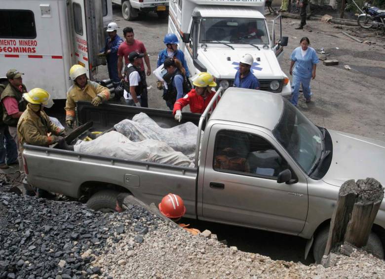 El sector minero es uno de los de mayor accidentalidad laboral en Colombia. FOTO archivo