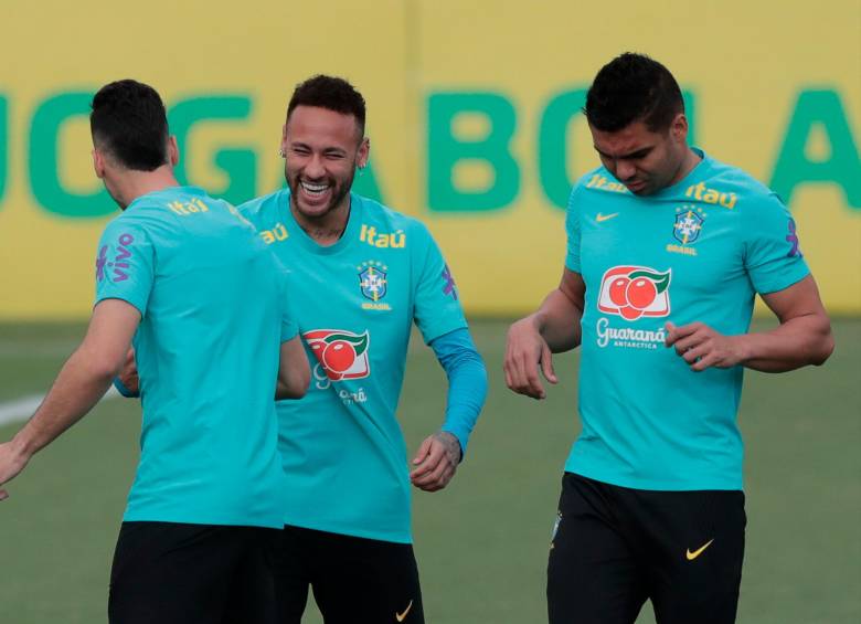Brasil, ya clasificado, será juez en la Eliminatoria. Hoy recibe a Chile. FOTO EFE 