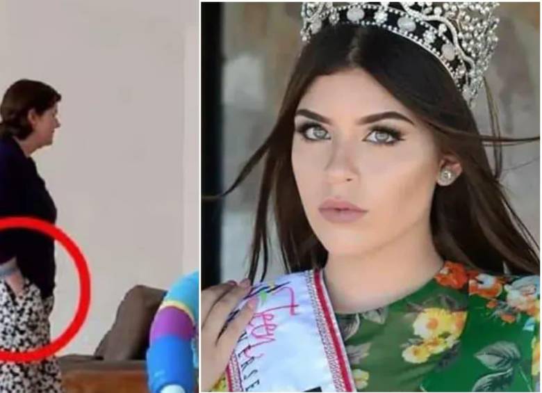 Érika María Herrera, la suegra de Carolina Flores Gómez, escapó de la escena del crimen en México. FOTOS: Tomadas de redes sociales 