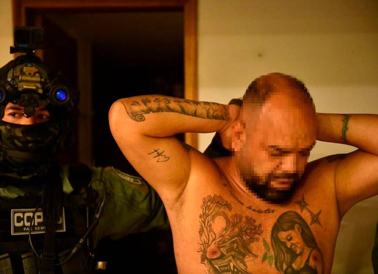 Alias Rottweiler tiene un amplio historia delictivo. de hecho, registra tres capturas previas. FOTO: POLICÍA METROPOLITANA