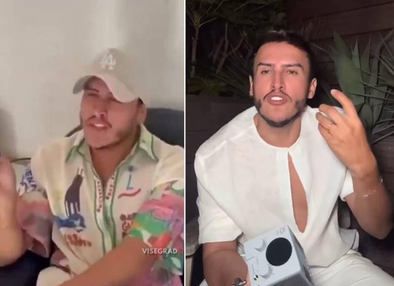 El estilista Giovanni Laguna habló sobre el altercado que tuvo con la exreina venezolana Andrea del Val. FOTOS: Capturas de video 