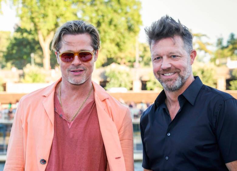 Brad Pitt y David Leitch son amigos desde hace varios años. FOTO Getty